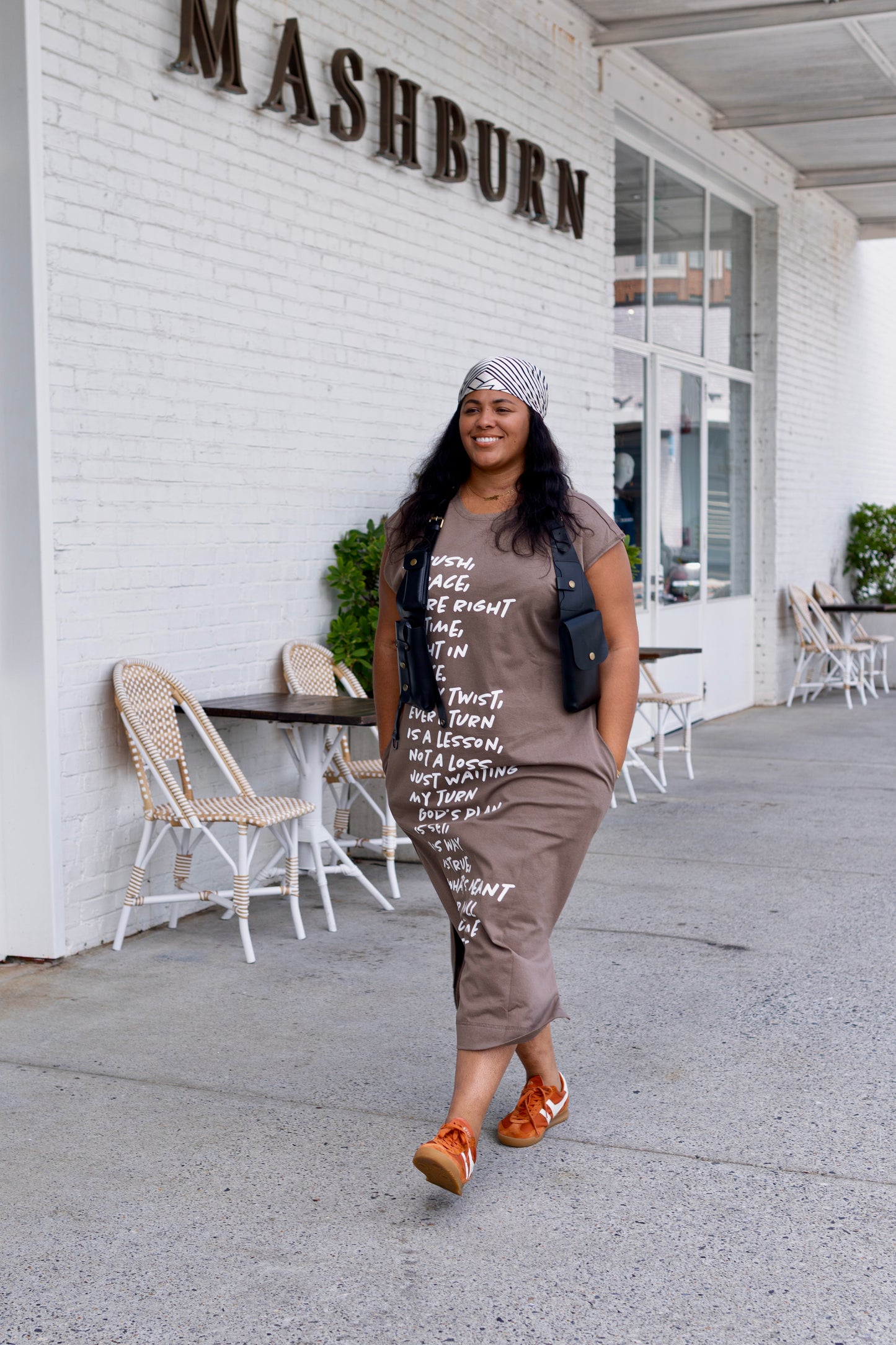 “My Turn” Midi Lounge Dress