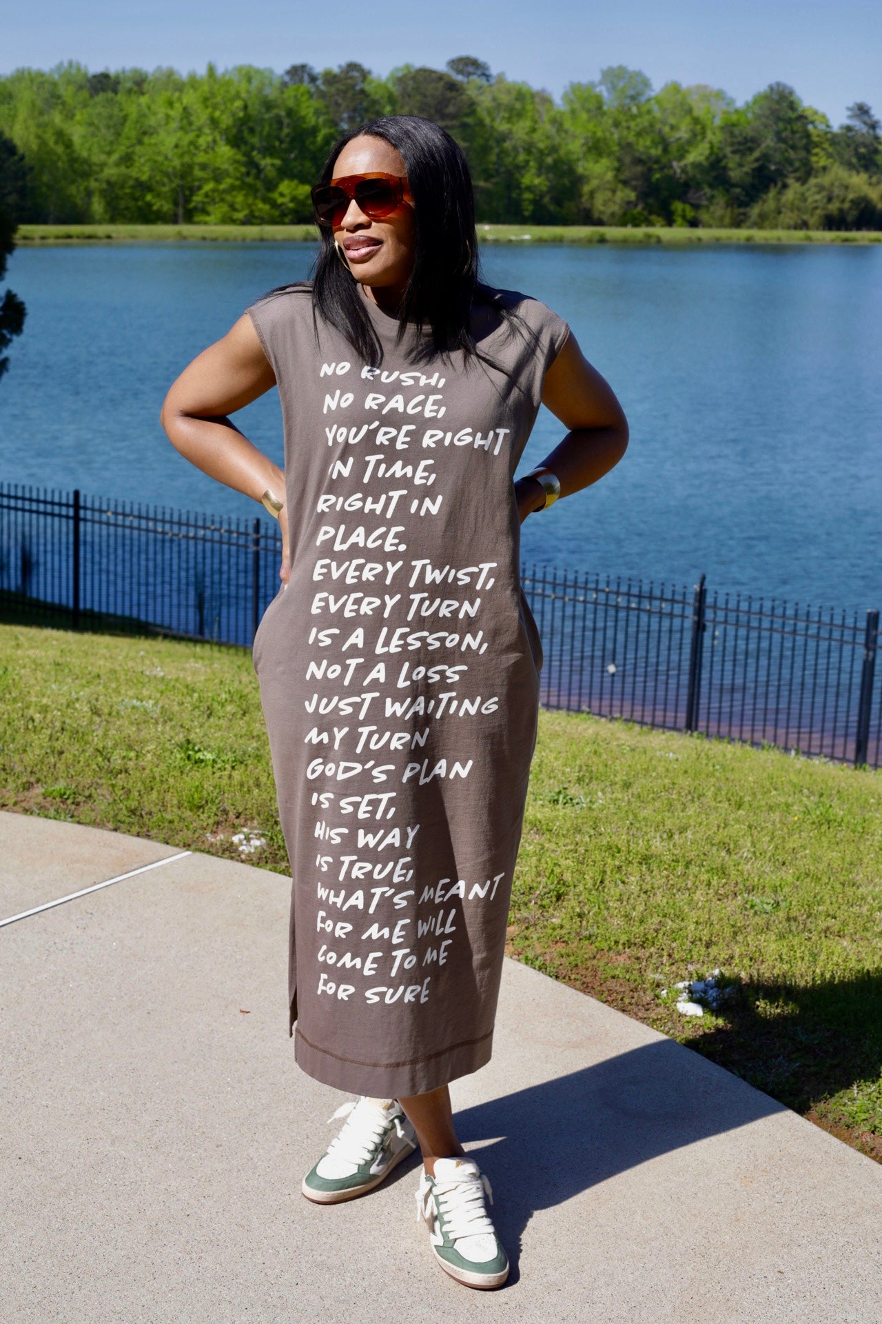 “My Turn” Midi Lounge Dress (PREORDER)