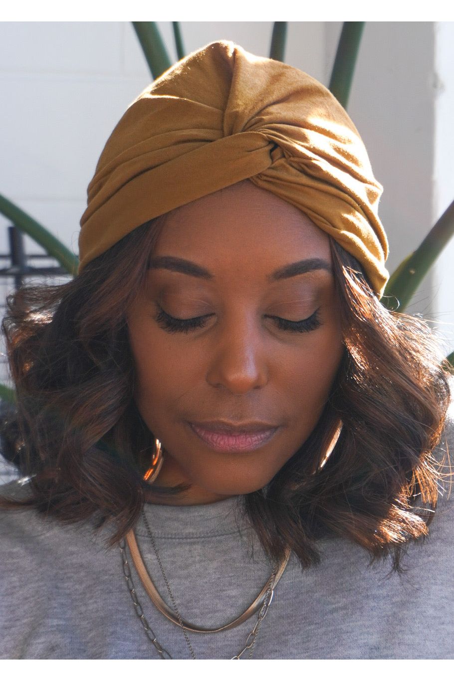 “Take it easy” Turban Cap