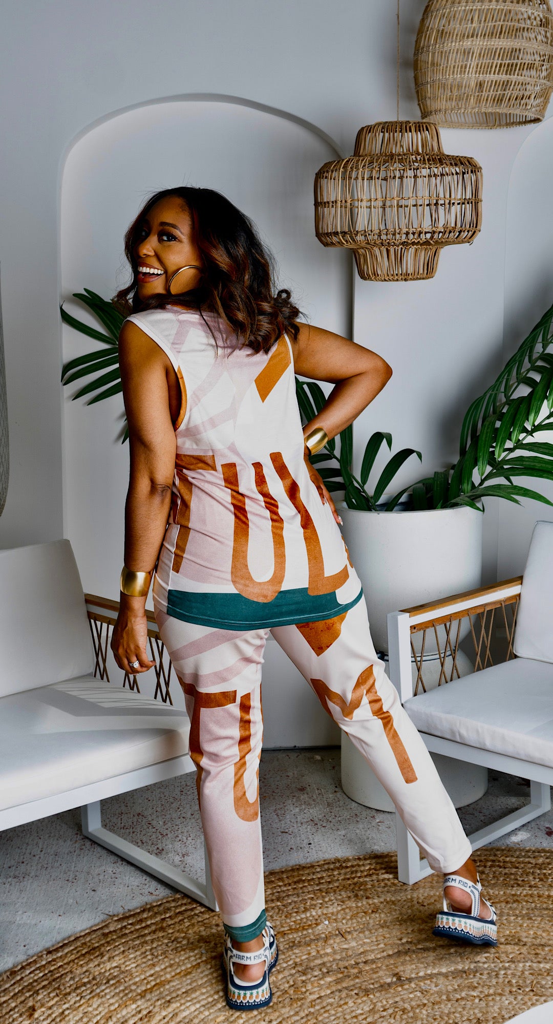 Tulum & Ghana Muscle Shell Top