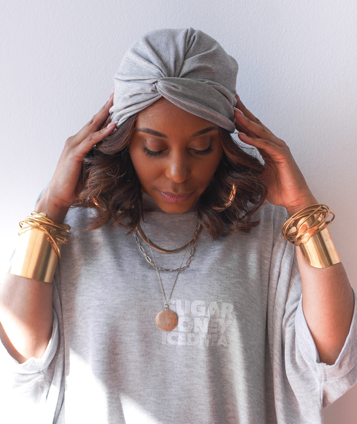 “Take it easy” Turban Cap