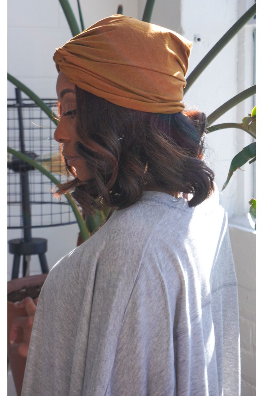 “Take it easy” Turban Cap