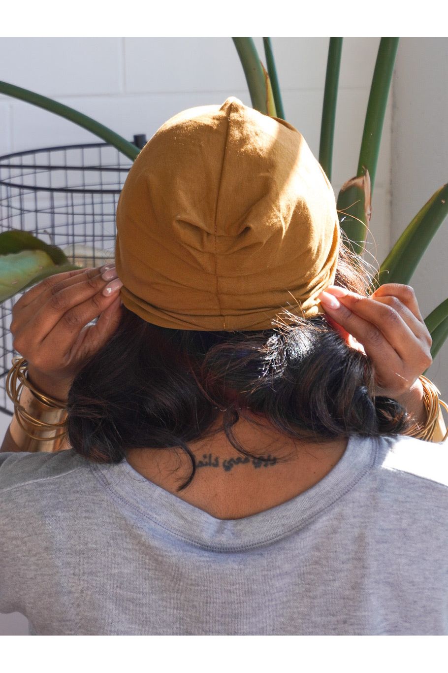 “Take it easy” Turban Cap