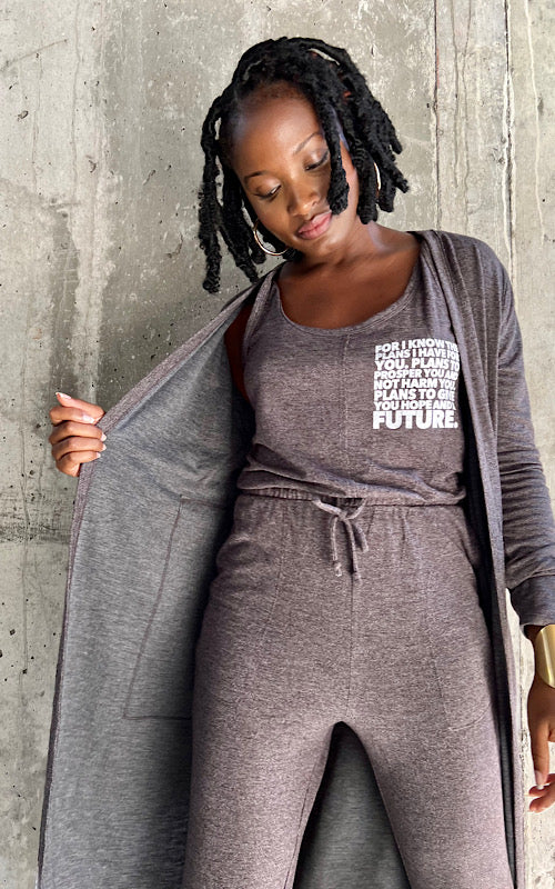 “God’s Plan” Cozy Jumper Set