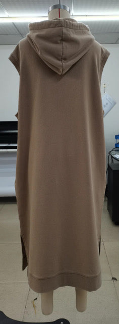 I Like to Put it On! Hood Sweatshirt Dress (SAMPLE: Medium)