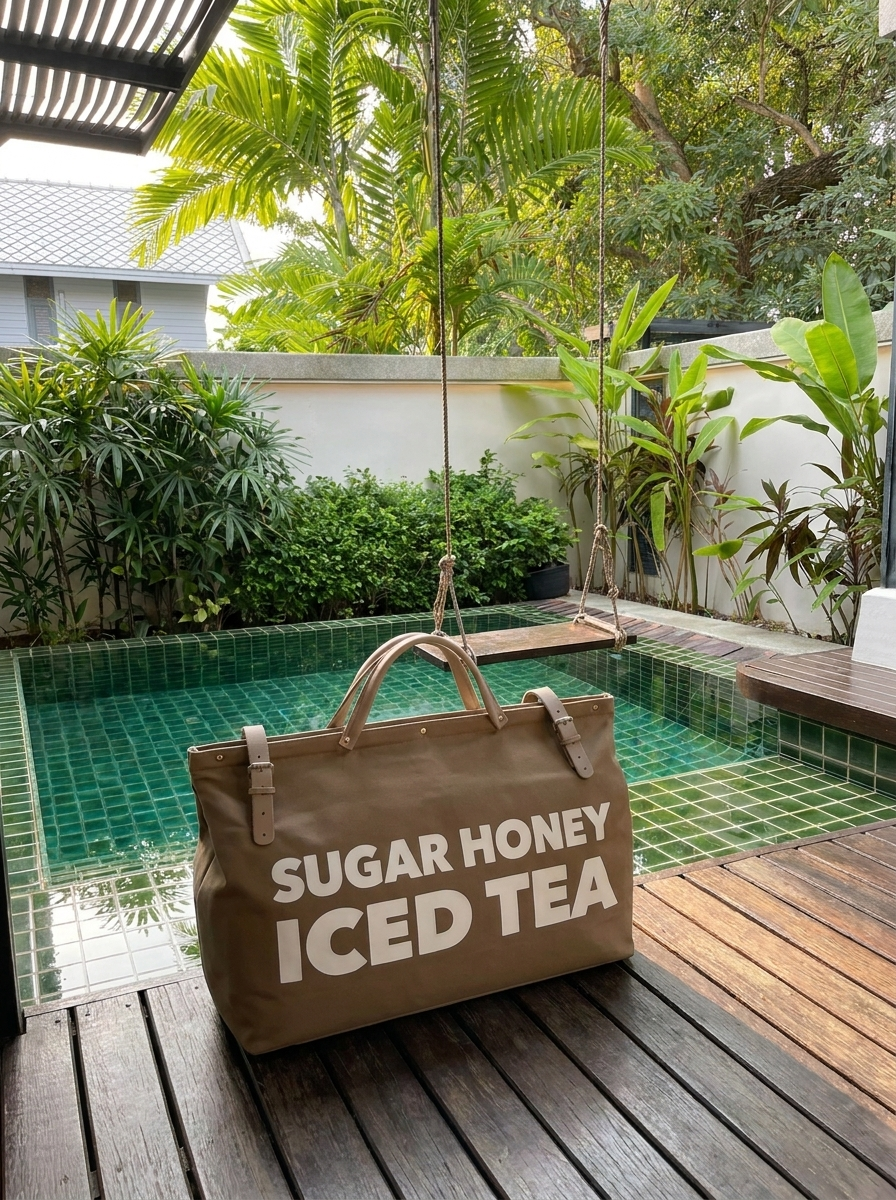 “Sugar Honey Iced Tea” Travel Tote PREORDER (SHIPS out the week of June 8th)
