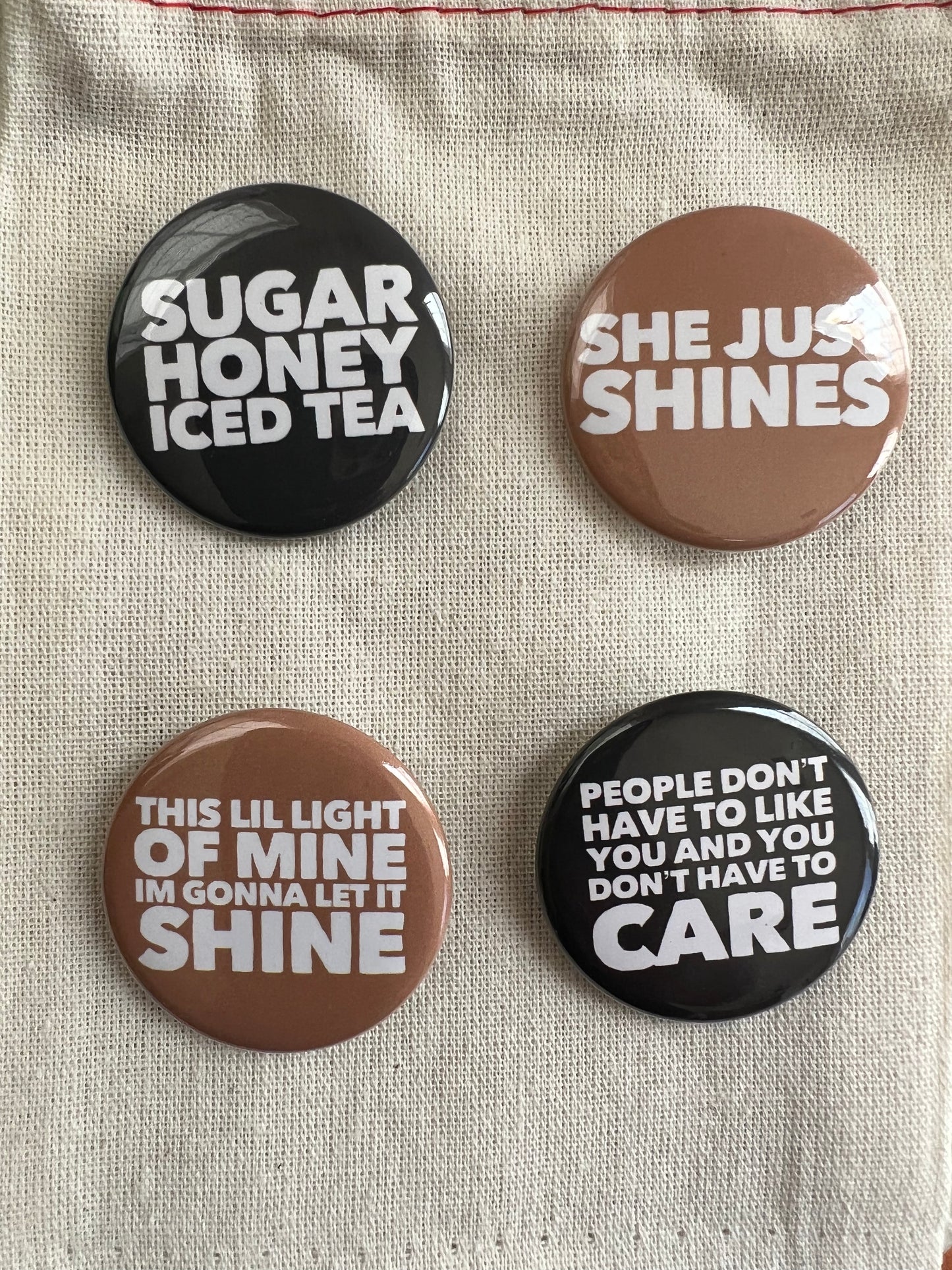 “SHINE” Button Pack